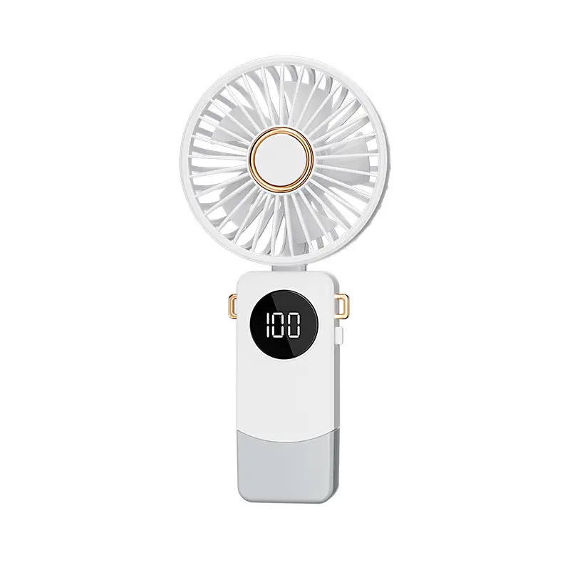 2024 nouveau vent fort ventilateurs extérieurs petit poche Portable électrique brouillard d'eau poche Mini ventilateur 1200A pour voyage