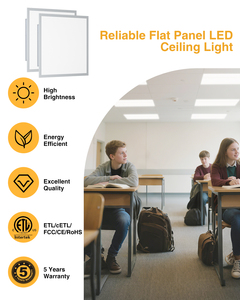 Cổ Phần trong chúng tôi EU 2ft * 2ft 40W 72W 3000K-6500K 5 Công suất 5cct điều chỉnh Trần <span class=keywords><strong>2x2</strong></span> <span class=keywords><strong>LED</strong></span> bảng điều chỉnh ánh sáng - Product Image 3