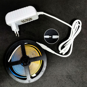 ชุดไฟเส้น LED 5V/12V/24V CCT RGB rgbww rgbww แบบเต็มรูปแบบพร้อมรีโมทคอนโทรล5050 2835ซังข้าวโพด30/60D - Product Image 3