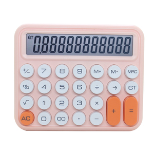 Mechanical Circular <strong>Computer</strong> Button Color Desktop 12 Digit <strong>Digital</strong> Electronic Calculator Office Supplies - Product Image 2