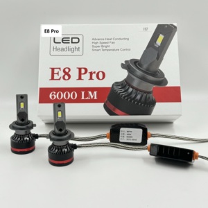 E8 Pro หลอดไฟ LED สำหรับรถยนต์ H4สูงและต่ำรุ่น Neta พร้อมชิปแอลอีดี48วัตต์ - Product Image 3