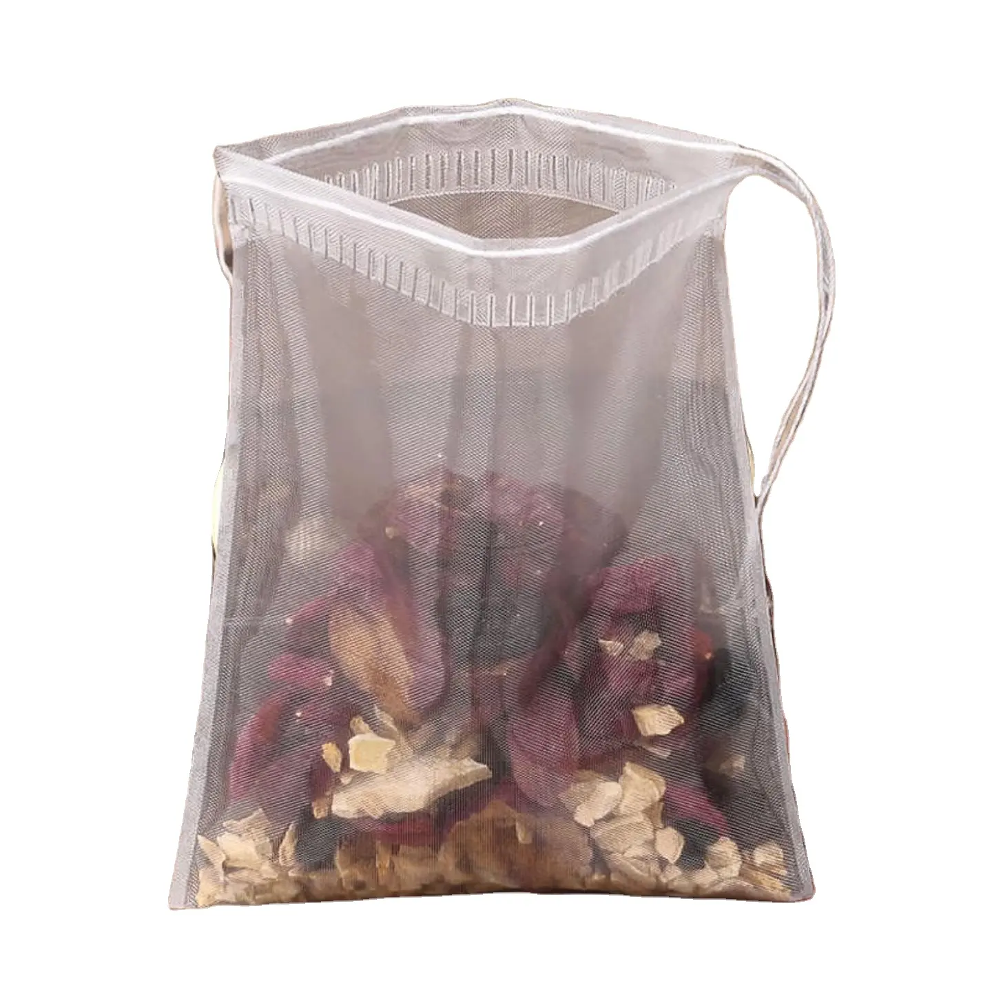 Multiple sizes available food grade disposable nylon tea bag stewed meat material bag filter tea residue medicine residue