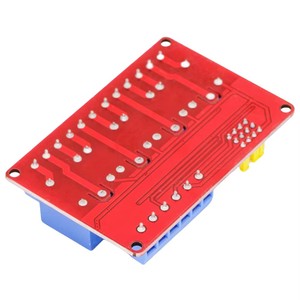 4-Kanal-Relaismodulplatine 5V 12V 24V Relais modul abschirmung mit Optokoppler unterstützung Hoch-und Niedrig pegel auslöser für - Product Image 6