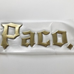 カスタムデザイン文字付き衣類用3D TPUロゴ熱伝達高周波エンボス加工アイアンオンブランドラベル - Product Image 5