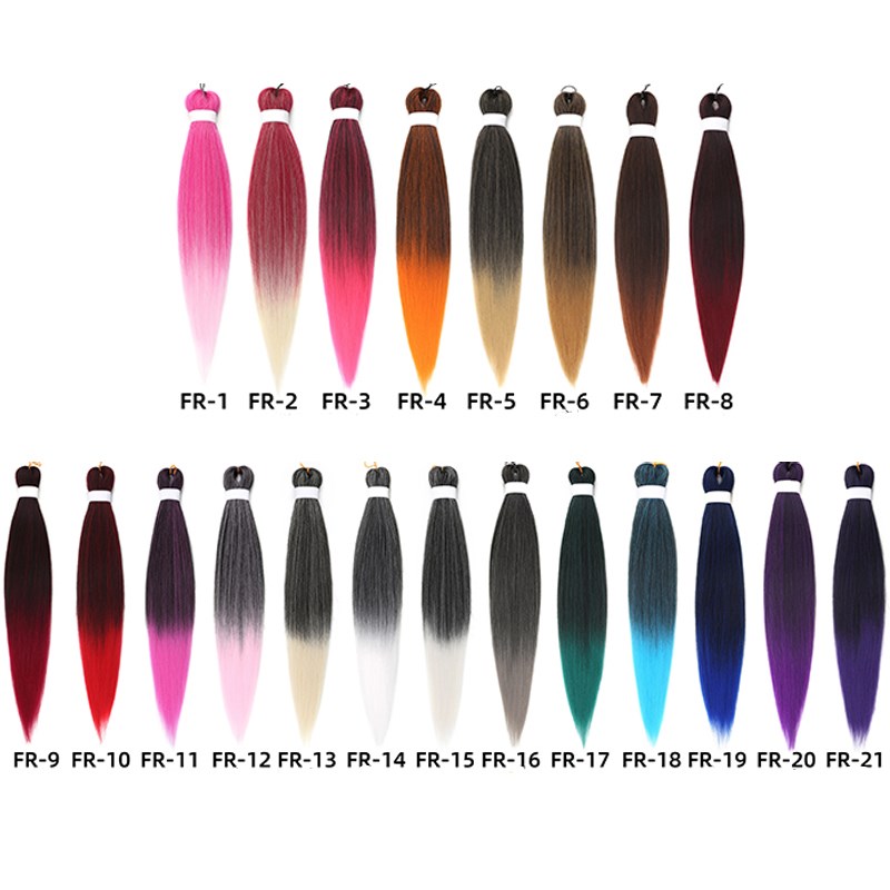 Ombre de dos colores