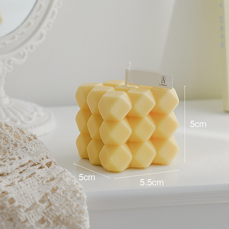 Cake Scent Soy Candle Creamy New Wax Cube Popular Wedding Gift Scented Candles