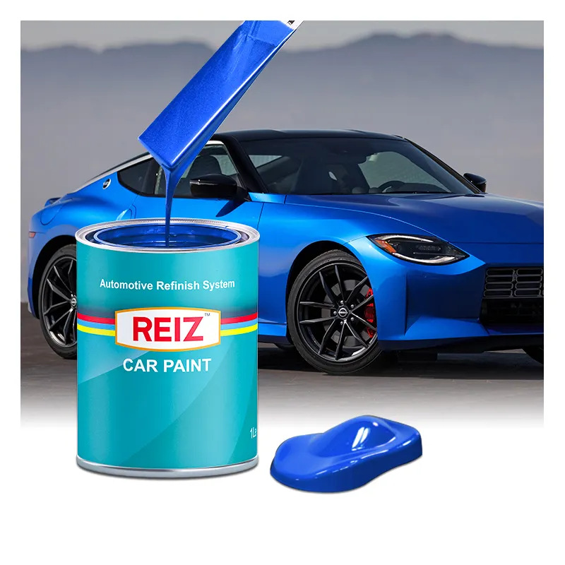 REIZ สีสเปรย์พ่นรถยนต์2K,สีทารถยนต์เคลือบเงารถยนต์ Refinish อัตโนมัติสีรถ Easicoat