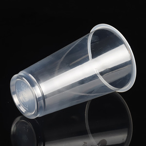 500ミリリットルPP Disposable High Clear Plastic Juice CupsとLids - Product Image 4