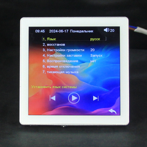 Bluetooth/TFカード/FM Tereo出力2x25w 4x25wスマートホームシステム付きリモートコントロールBluetoothsタッチウォールアンプ - Product Image 3