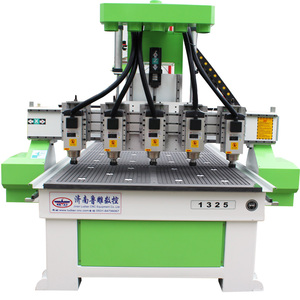 Enrutador CNC de 3 ejes, máquina enrutadora de madera de cabezales múltiples, personalizable a la venta - Product Image 1
