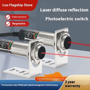 Para interruptor de Sensor óptico M18, interruptor de Sensor LE3FJ importado, reflejo difuso infrarrojo antiinterferencias, reemplazo aprobado por CE - Product Image 6