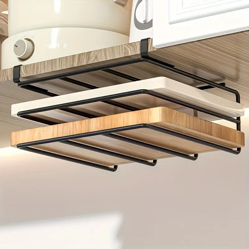 Double-layer adhesive tray - black