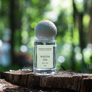 Botol Aromaterapi Kosong Bentuk Bulan Kecil yang Cantik, <span class=keywords><strong>Diffuser</strong></span> Batu Aroma untuk Rumah - Product Image 2