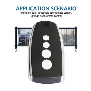 In metallo quattro pulsanti 433MHz codice di apprendimento smart telecomando avvolgibile porta auto interruttore remoto vendita diretta di fabbrica - Product Image 5