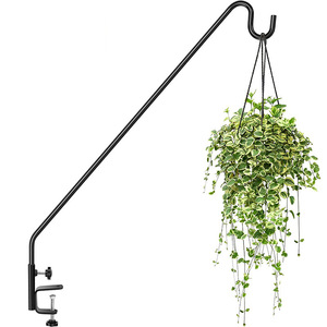 Nhiệm vụ nặng nề có thể điều chỉnh boong và đường sắt ngoài trời chim ăn cực boong Shepherd móc với treo tính năng cho sân sau birding - Product Image 1