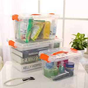 批发流行矩形塑料储物盒多功能储物盒 - Product Image 1