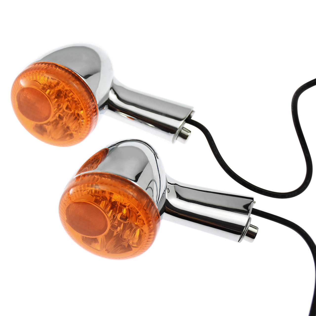 Tapa amarilla cromada