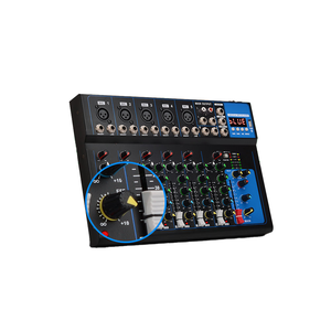 プロフェッショナルDJコントローラーF4ミキサーF7 BluetoothミキサーステージパフォーマンスオーディオセットK Song Conferenceユニバーサル - Product Image 3