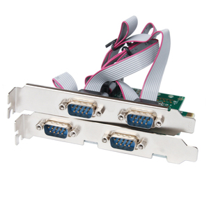 Customized 4-Port <strong>PCI</strong>-E to RS232 Serial Port Card 1-to-4 Converter Stock Computer Accessory Made of Copper - Product Image 4