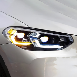 BMW X3 G01 G08 için X4 G02 25i 28i 2018 2021-2022 LED araba ön lambalar meclisi yükseltme tarzı projektör Lens aracı aksesuarları - Product Image 5