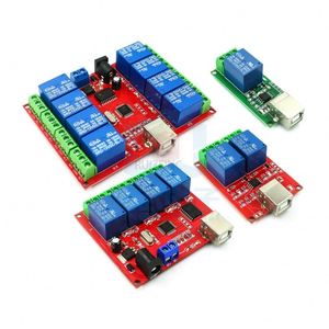 5V 12V 2 4 8-Kanal-USB-Relais-Steuerungsschalter Programmier bare Computers teuerung für intelligente Heim-PC-Controller - Product Image 1