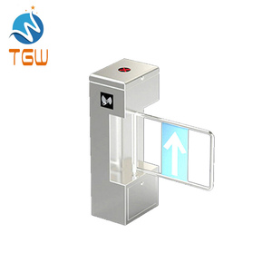 Automatic Swipe Card Access Control for Door <strong>Entry</strong> Pass System Swing Barrier Gate With Qr Code Reader Speed Gate Access Control - Product Image 3