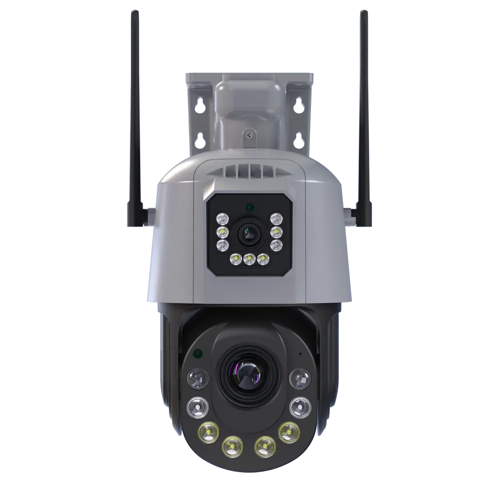 ICSEE 6MP Speed Dome telecamera IP Wireless esterna 36X Zoom ottico doppia lente Ptz Wifi Webcam AI Auto Tracking visione notturna interna