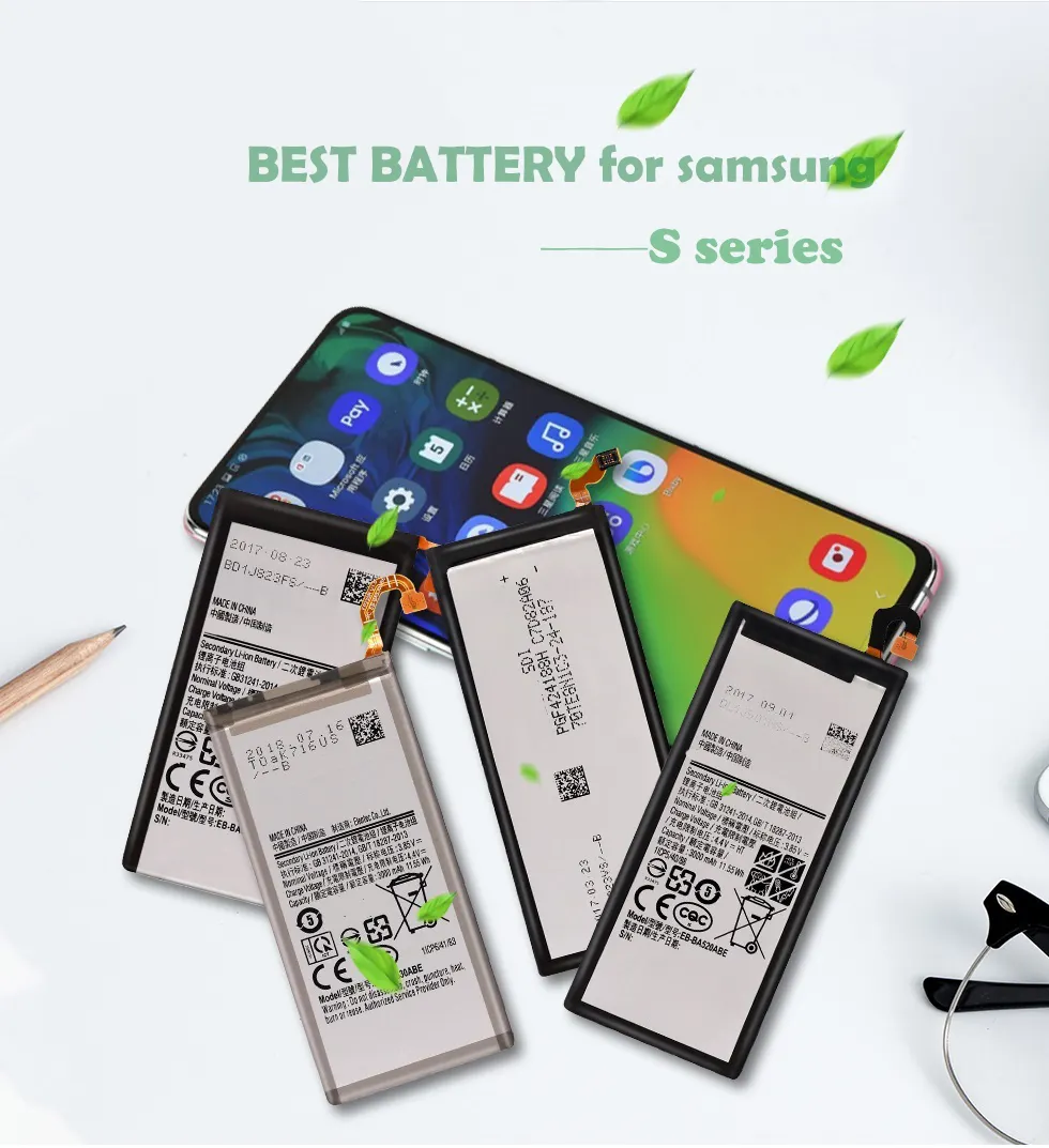 OEM Gốc Android Điện Thoại Di Động Pin Giá S6 S7 S8 S20 S9 S10 Pin Cho Samsung Galaxy Note 8 Pin