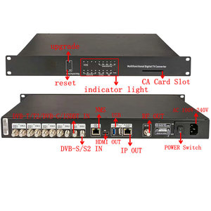 Sintonizador CATV a IP a RF DVB-T Receptor de satélite Decodificador ISDBT Modulador de DVB-C - Product Image 3