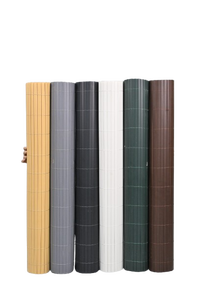 1*3m su misura dimensioni di larghezza 19mm esterno Pvc recinzione schermato Privacy schermato recinzione in PVC per piscina - Product Image 3