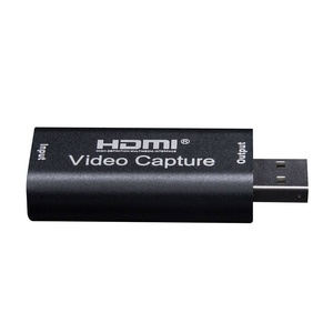USB2.0至HDMI视频采集卡1080P 4K 60Hz迷你音频和视频Chapture现场录音盒支持输入4K用于游戏 - Product Image 3