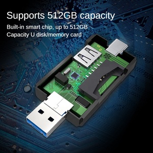 Lector de tarjetas USB 2,0 6 en 1, cámara multifuncional, tarjeta SD, teléfono móvil, tarjeta de memoria TF, convertidor de alta velocidad, ordenador Universal - Product Image 3