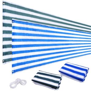 Fabricación personalizada HDPE Balcón Pantalla Plástico Privacidad Wind Break Net para uso en exteriores - Product Image 6