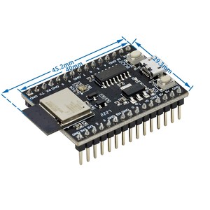 ESP32-C3 Entwicklungsbrett WLAN+Bluetooth 5.0 Ausgestattet mit ESP32-C3-MINI-1 ESP32 WLAN Internet-Verschluss-Modul für Arduino