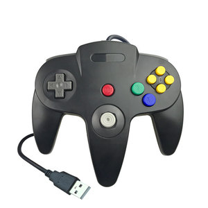 Classico USB cablato N64 Gamepad per Console Nintendo con Joystick motore a vibrazione Joystick joystad per un'esperienza di gioco ottimale - Product Image 1