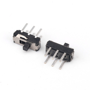 6 pin IP67 <span class=keywords><strong>Mini</strong></span> SMD trượt giới hạn chuyển đổi chuyển đổi 6 pin 2 vị trí 12V 0.05A 50mA Đen Micro trượt chuyển đổi - Product Image 2