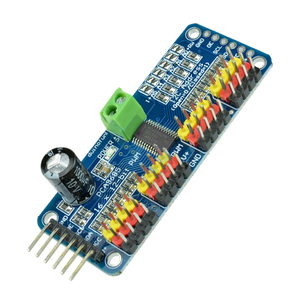 Arduino için 16 kanal 12-Bit PWM / Servo Driver-I2C arayüzü PCA9685 modülü ahududu Pi kalkan modülü Servo kalkan