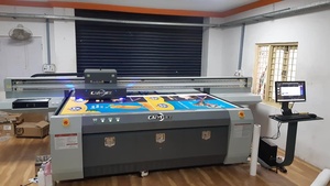Caiyi 2518 UV Flatbed yazıcı dijital Largeformat mürekkep püskürtmeli kart ve etiket yazıcı paslanmaz çelik kurulu üzerinde - Product Image 5