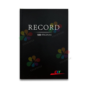 Dominica A4 cứng bìa đen 150/500 trang hồ sơ may ràng buộc máy tính xách tay khuôn viên trường thiết kế - Product Image 3