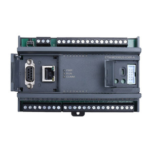 Módulo Ethernet de relé TCP de 8 vías, 8I-8O 6AI-2AO, entrada analógica, salida RS485, placa de comunicación Digital
