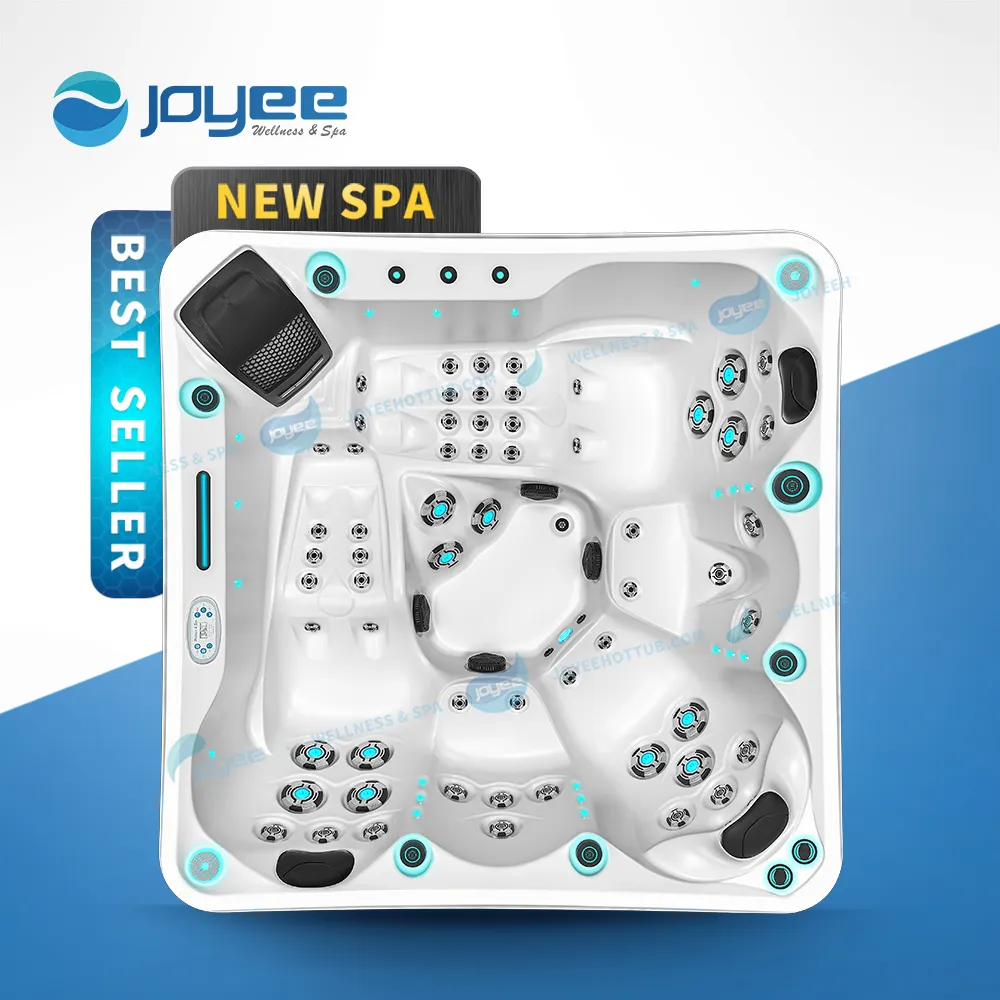 JOYEE Nova Atualização Canto Cold Therapy Hot Tub Rising Dragon Jet Spa Com CE paixão spa hidromassagem ao ar livre