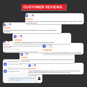 टेम्मैक्स BF3329k 3 डी समायोज्य सॉफ्ट क्लोज़र स्लाइड के तहत पूर्ण विस्तार - Product Image 6