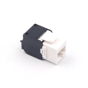 Yüksek kaliteli krikolar Cat6 180 derece Rj45 Keystone Toolless Jack Keystone Jack Rj45 için Patch Panel - Product Image 1