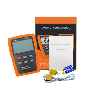 Dm6803a + 4 1/2 hiển thị kép kỹ thuật số thông minh pyrometer với bộ nhớ ghi nhiệt độ kiểm soát đầu ra kiểm tra - Product Image 1