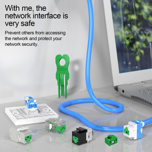 Bloqueo de seguridad de red gubernamental: Bloqueo de Puerto RJ45 dedicado para salas de servidores y soluciones de seguridad física - Product Image 2