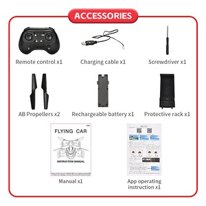 <span class=keywords><strong>200W</strong></span> <span class=keywords><strong>Wifi</strong></span> HD máy ảnh Drone với đèn LED app-kiểm soát 80m phạm vi Air Land <span class=keywords><strong>quadcopter</strong></span> rc bay xe cho trẻ em bao gồm pin - Product Image 6