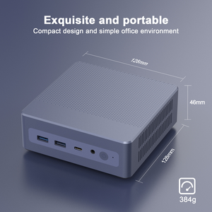 XZH New DDR4 RAM SSD Mini PC Intel Alder Lake-N100 12th <strong>Quad</strong> <strong>Core</strong> Win11 Pro 4K UHD Dual Wi-Fi Business Mini <strong>Computer</strong> US/EU/AU - Product Image 4
