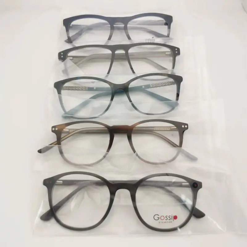 Monturas ópticas de acetato de China, lentes ópticas de diseñador