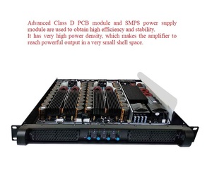 SD-700E-AMPLIFICADOR DE POTENCIA profesional de 4 canales para Hotel, sistema de sonido inteligente Pro, módulo amplificador - Product Image 3