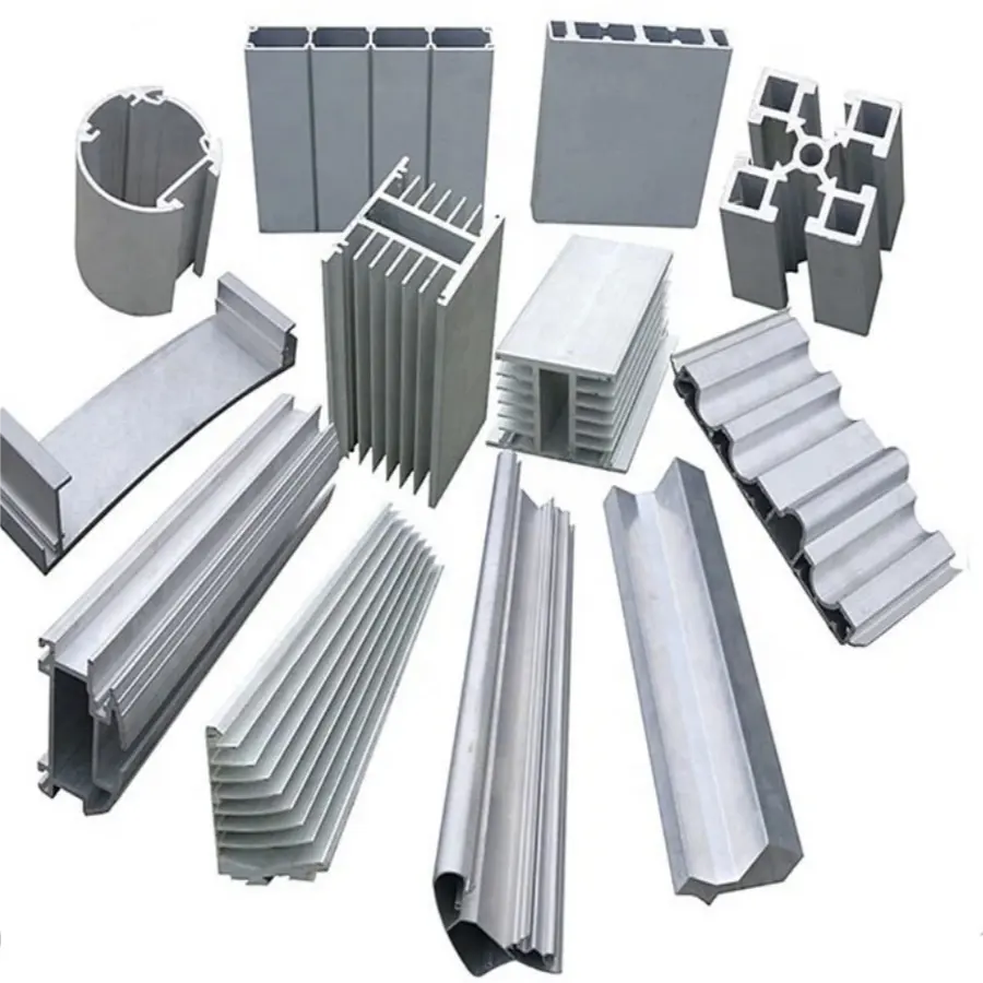 fornecimento de extrusão de alumínio anodizado perfil de extrusão de alumínio industrial fabricante de perfis de alumínio extrudado personalizados